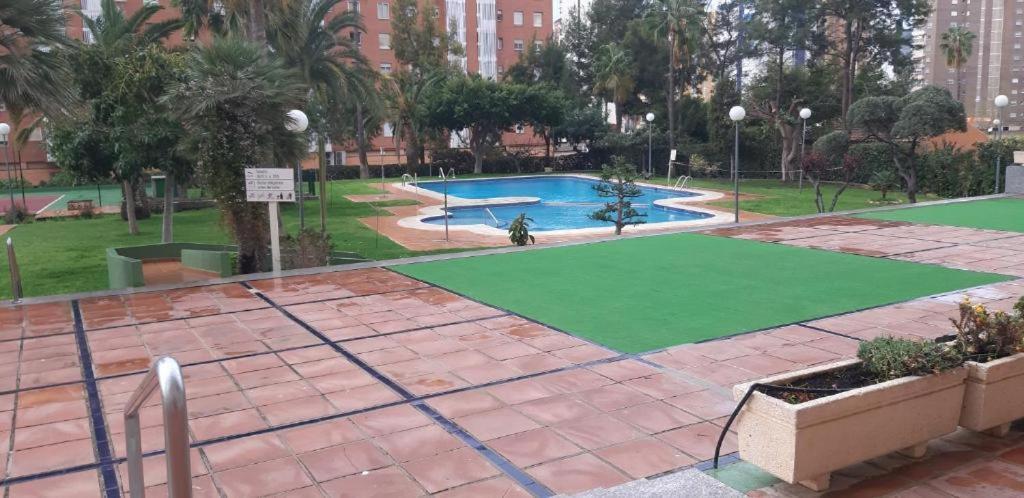 Apartamento Edificio Gemelos XII -18 Benidorm Luaran gambar